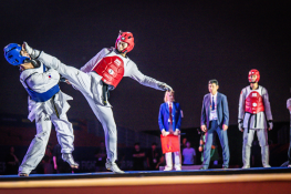 China won first gold of Chuncheon 2025 World Taekwondo World Cup Team Championships