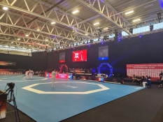 Manchester 2022 World Taekwondo Grand Prix Resting Court During Competition (1)