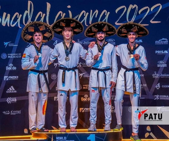 Guadalajara 2022 World Taekwondo Championships Male Class Awards (1)
Sourced by PATU
