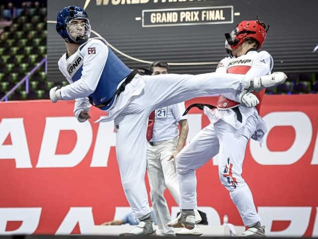Male Athlete Class Match in 2022 Riyadh World PARA Taekwondo Grand Prix final