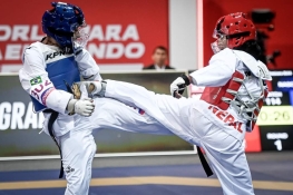 Female Athlete Class Match in 2022 Riyadh World PARA Taekwondo Grand